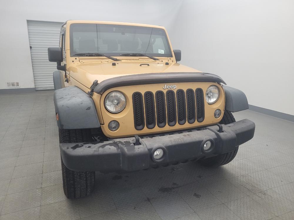 used 2014 Jeep Wrangler car, priced at $19,295