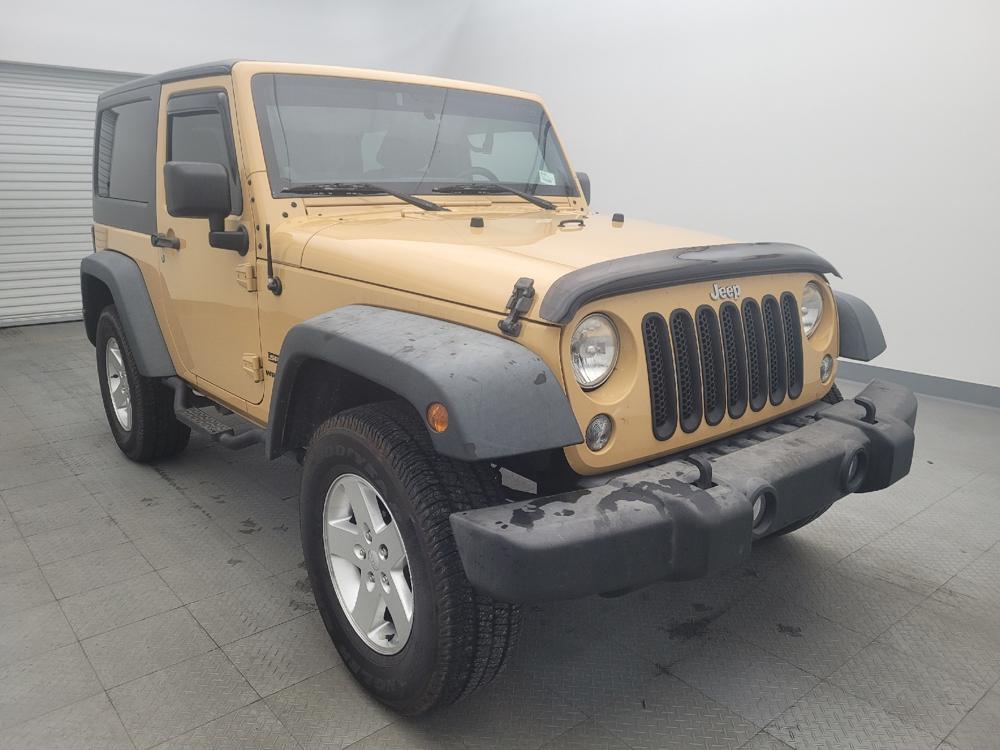 used 2014 Jeep Wrangler car, priced at $19,295