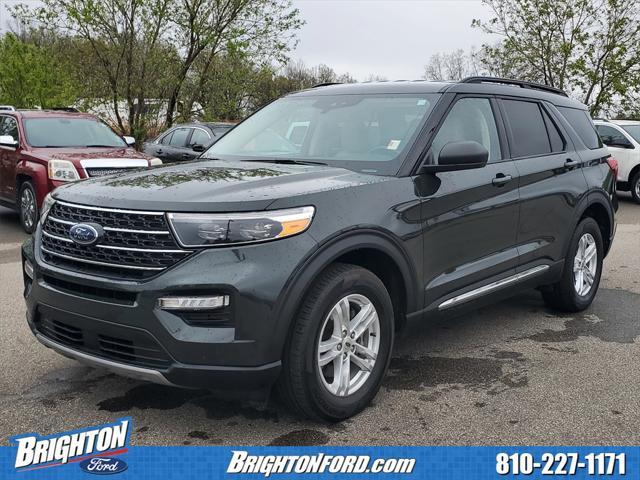 used 2022 Ford Explorer car, priced at $29,100