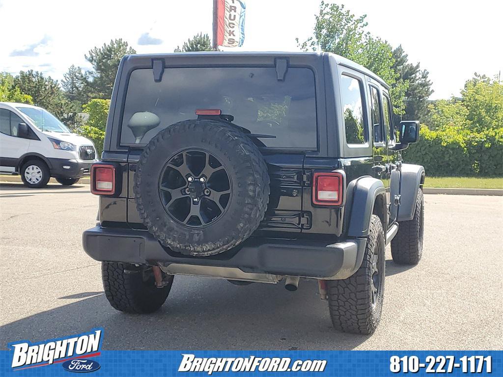 used 2020 Jeep Wrangler Unlimited car, priced at $24,400