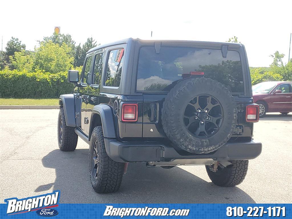 used 2020 Jeep Wrangler Unlimited car, priced at $24,400