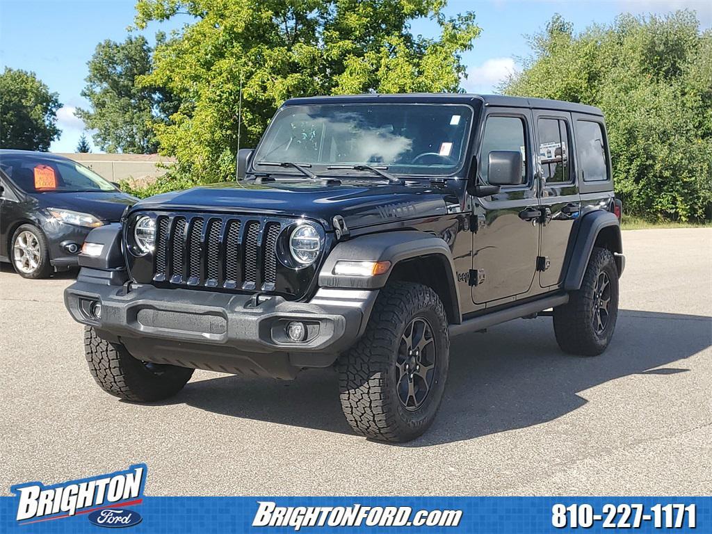 used 2020 Jeep Wrangler Unlimited car, priced at $24,400