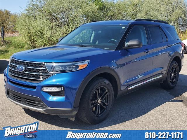 used 2023 Ford Explorer car, priced at $34,700
