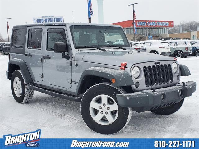 used 2014 Jeep Wrangler Unlimited car, priced at $13,300