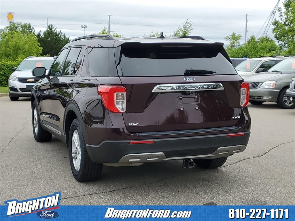 used 2022 Ford Explorer car, priced at $28,500