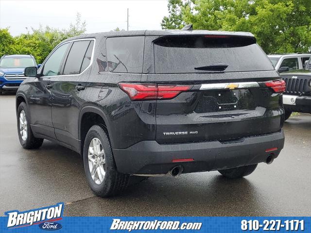 used 2023 Chevrolet Traverse car, priced at $28,800