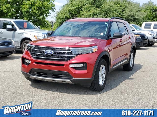 used 2023 Ford Explorer car, priced at $35,500