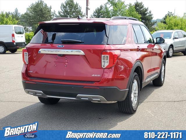 used 2023 Ford Explorer car, priced at $35,500