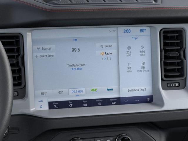 new 2025 Ford Bronco car, priced at $77,530