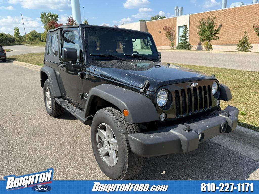 used 2017 Jeep Wrangler car, priced at $15,000