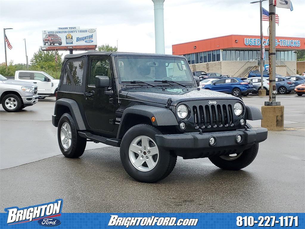 used 2017 Jeep Wrangler car, priced at $14,400