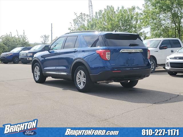 used 2022 Ford Explorer car, priced at $30,600