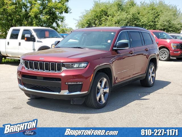 used 2021 Jeep Grand Cherokee L car, priced at $26,500