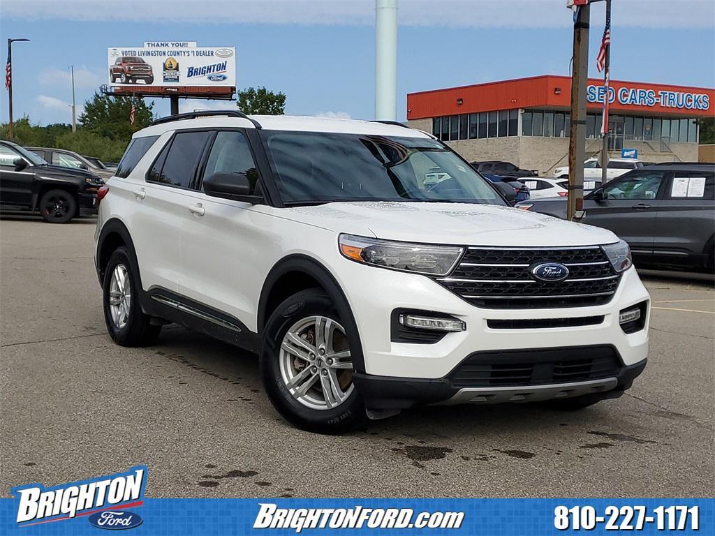 used 2022 Ford Explorer car, priced at $28,200