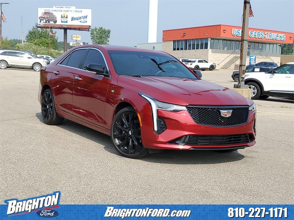 used 2024 Cadillac CT4 car, priced at $34,400
