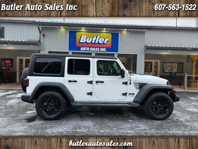 used 2021 Jeep Wrangler Unlimited car, priced at $29,975