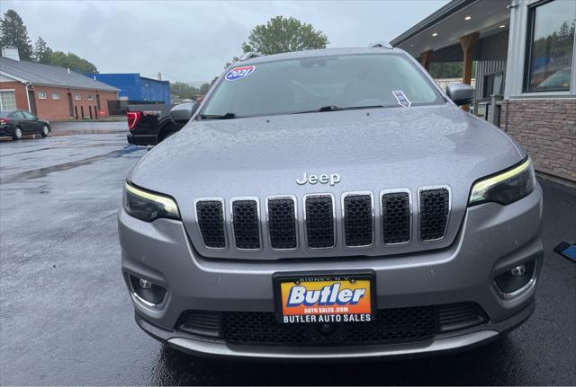 used 2021 Jeep Cherokee car, priced at $27,975