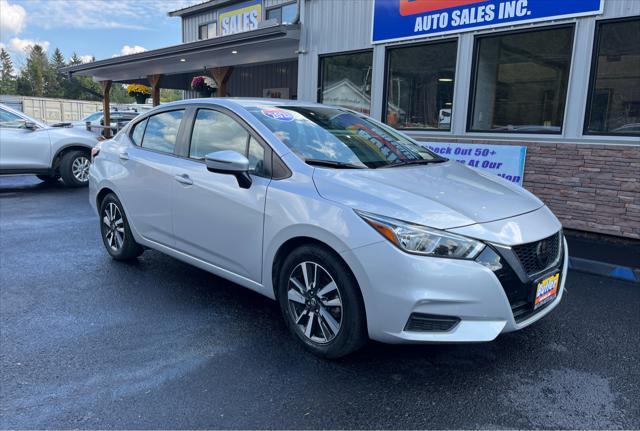 used 2021 Nissan Versa car, priced at $16,475