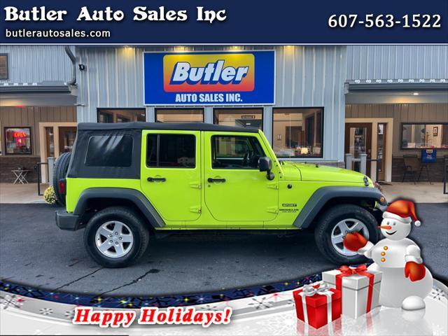 used 2016 Jeep Wrangler Unlimited car, priced at $22,975