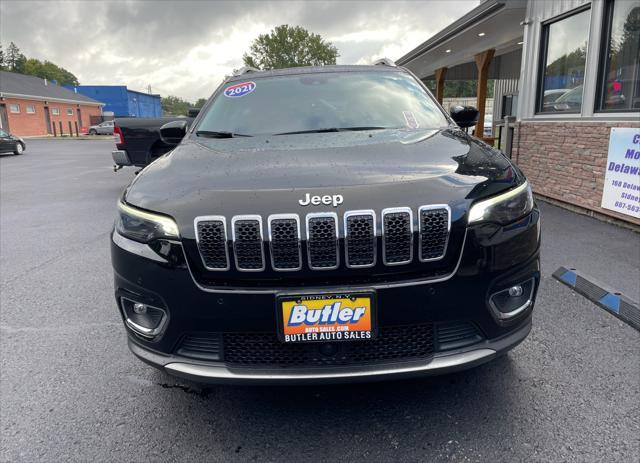 used 2021 Jeep Cherokee car, priced at $27,975