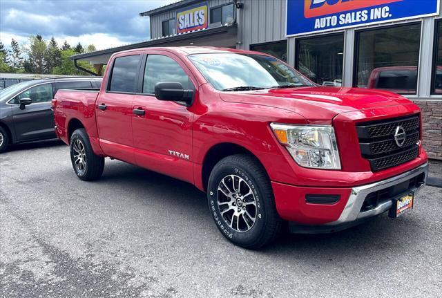 used 2022 Nissan Titan car, priced at $35,475