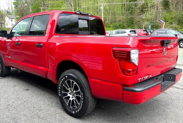 used 2022 Nissan Titan car, priced at $35,475