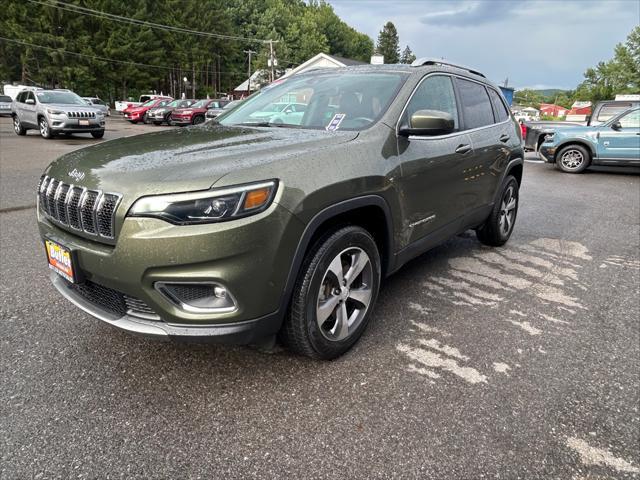 used 2021 Jeep Cherokee car, priced at $27,975