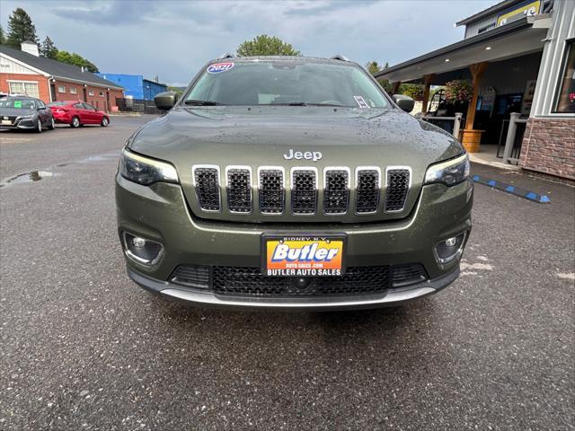 used 2021 Jeep Cherokee car, priced at $27,975