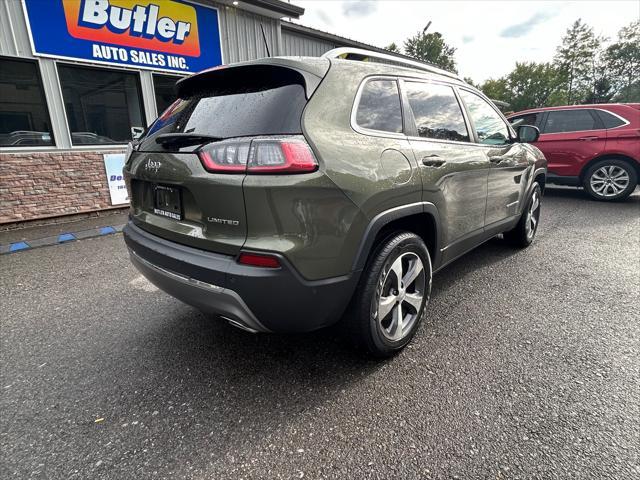 used 2021 Jeep Cherokee car, priced at $27,975