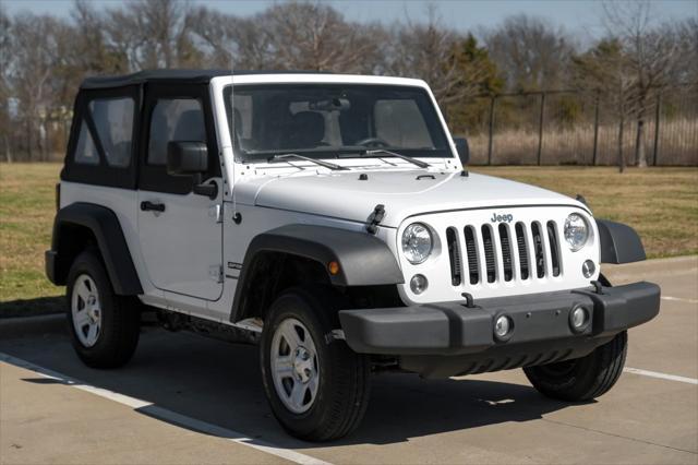 used 2018 Jeep Wrangler JK car, priced at $18,241