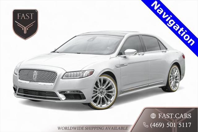 used 2017 Lincoln Continental car, priced at $25,431