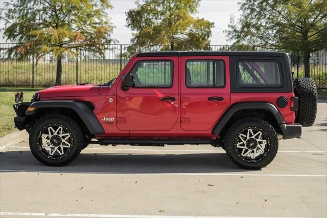 used 2019 Jeep Wrangler Unlimited car, priced at $27,491