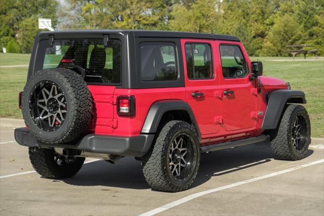 used 2019 Jeep Wrangler Unlimited car, priced at $27,491