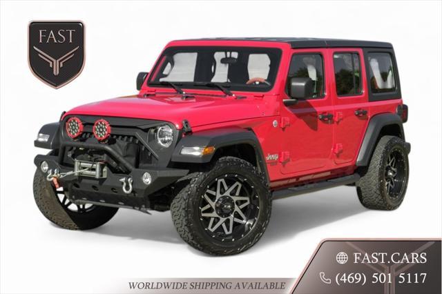 used 2019 Jeep Wrangler Unlimited car, priced at $27,491