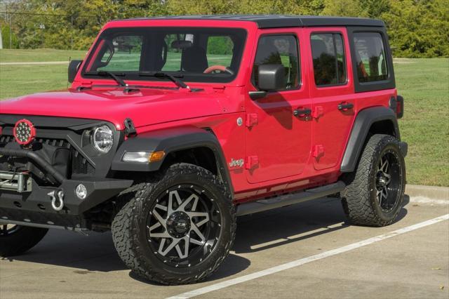 used 2019 Jeep Wrangler Unlimited car, priced at $27,491