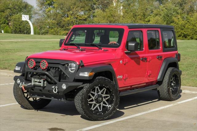 used 2019 Jeep Wrangler Unlimited car, priced at $27,491