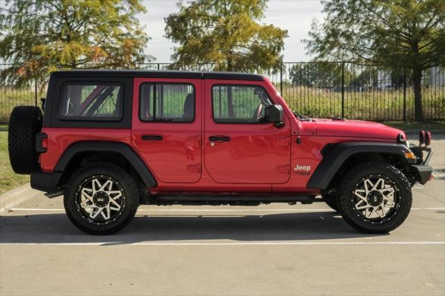 used 2019 Jeep Wrangler Unlimited car, priced at $27,491