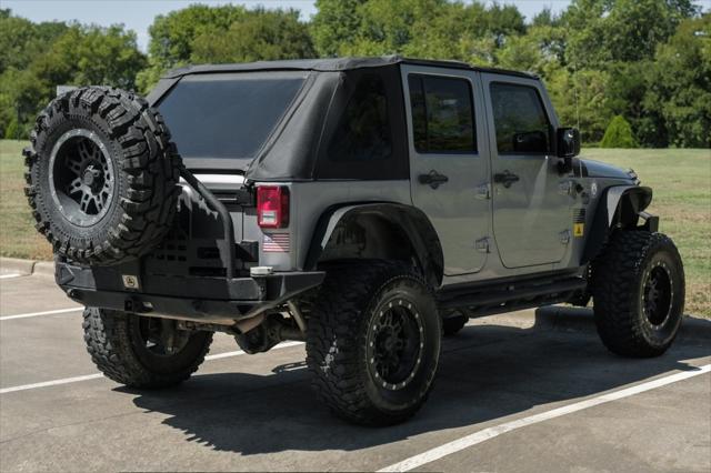 used 2013 Jeep Wrangler Unlimited car, priced at $16,991