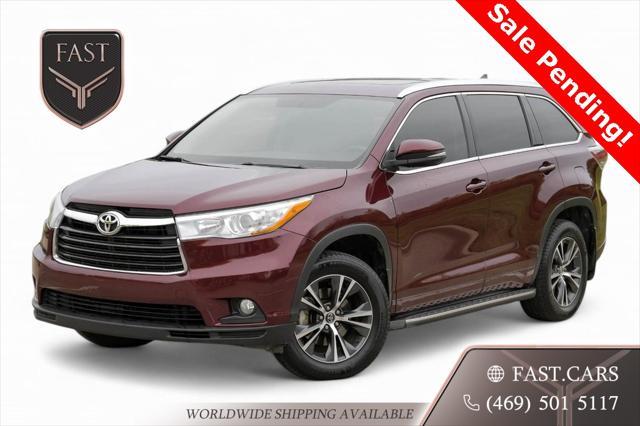 used 2016 Toyota Highlander car, priced at $18,749