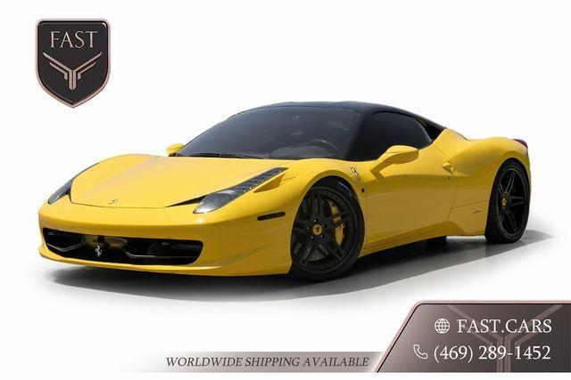 used 2010 Ferrari 458 Italia car, priced at $164,991