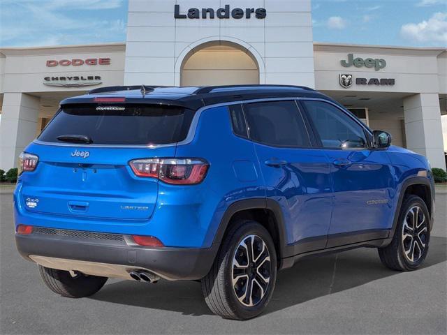 used 2022 Jeep Compass car, priced at $25,600