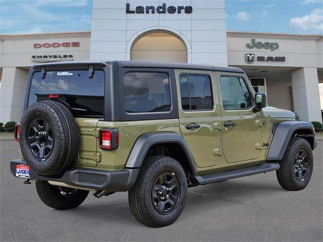 new 2025 Jeep Wrangler car, priced at $40,645