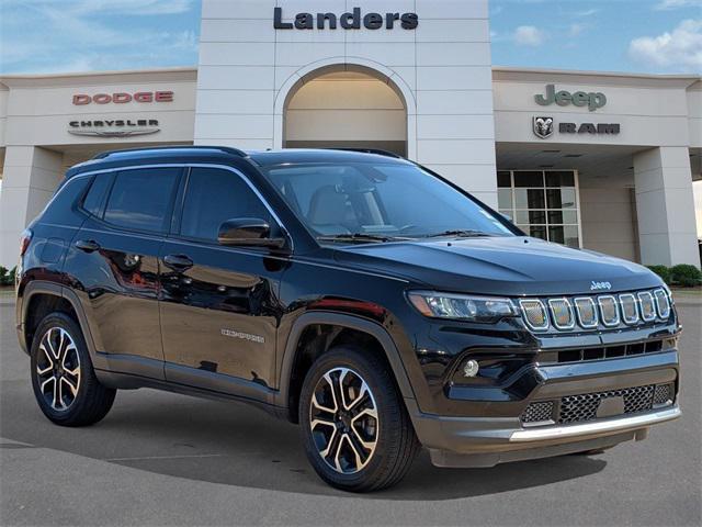 used 2022 Jeep Compass car, priced at $24,261
