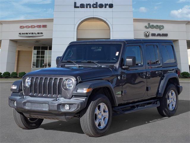 used 2020 Jeep Wrangler Unlimited car, priced at $29,583