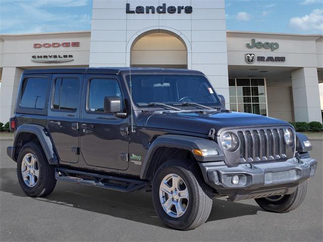 used 2020 Jeep Wrangler Unlimited car, priced at $28,694