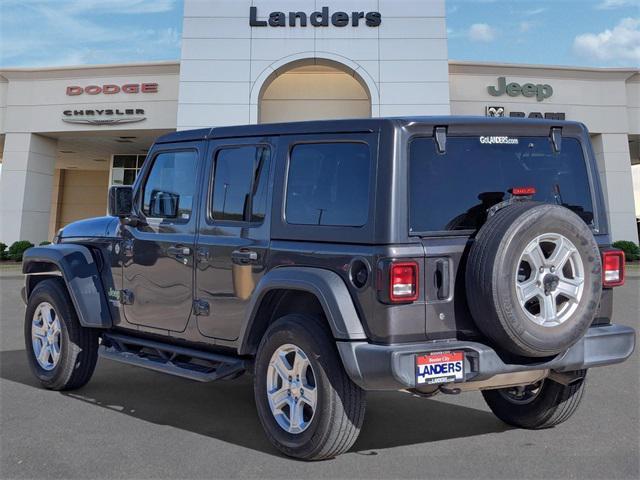 used 2020 Jeep Wrangler Unlimited car, priced at $28,694