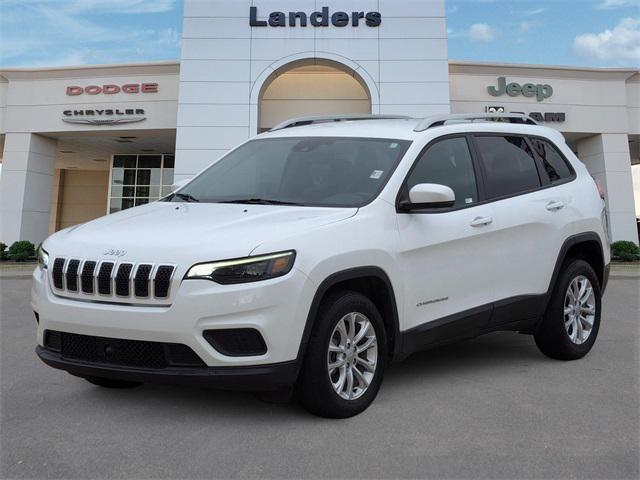 used 2021 Jeep Cherokee car, priced at $17,757