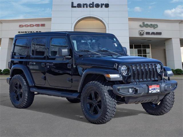 used 2020 Jeep Wrangler Unlimited car, priced at $36,576