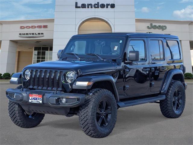 used 2020 Jeep Wrangler Unlimited car, priced at $36,576