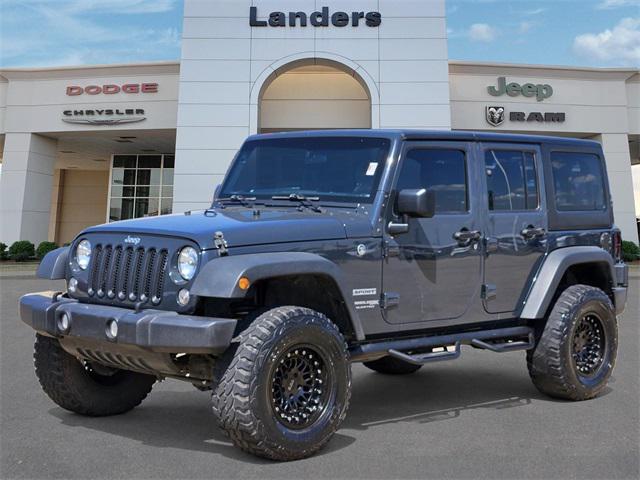 used 2018 Jeep Wrangler JK Unlimited car, priced at $21,212